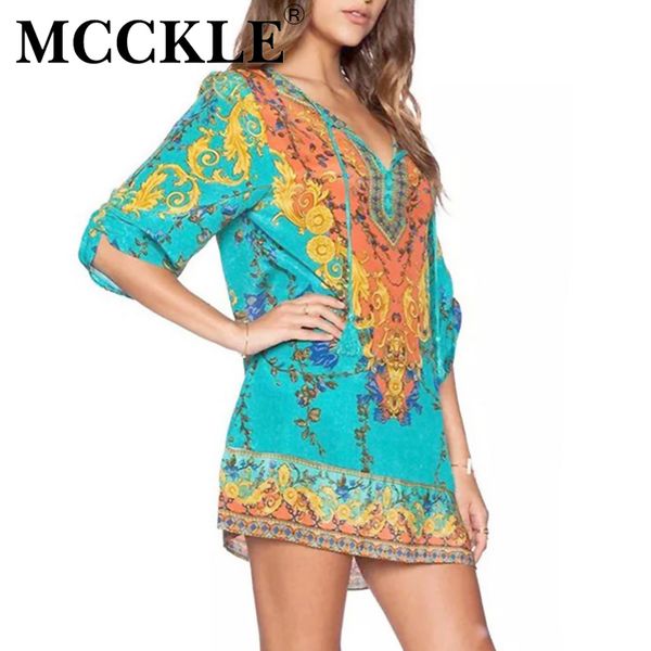 wholesale- mcckle women summer dress 2017 vintage boho print chiffon beach dresses v neck half sleeve casual slim bohemian dress, White;black
wholesale- mcckle women summer dress 2017 vintage boho print chiffon beach dresses v neck half sleeve casual slim bohemian dress, White;black