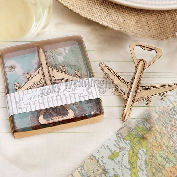 50pcs antique bronze airplane bottle opener travel destination adventure wedding favors event keepsakes engagement giveaways
50pcs antique bronze airplane bottle opener travel destination adventure wedding favors event keepsakes engagement giveaways