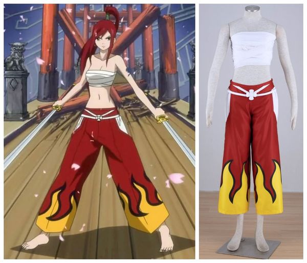 fairy tail erza scarlet cosplay halloween costumes, Black
fairy tail erza scarlet cosplay halloween costumes, Black