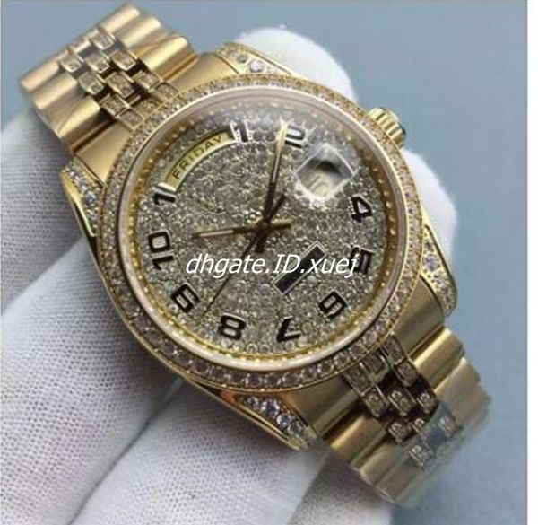 Brand new diamond gold men watch watche teel diamond dial lux ury a men women ladie automatic iced out day date couple wri twatche
Brand new diamond gold men watch watche teel diamond dial lux ury a men women ladie automatic iced out day date couple wri twatche