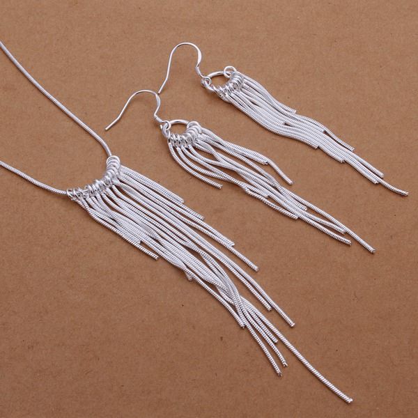 tassel sterling silver plated jewelry sets for women dmss362,popular 925 silver plate necklace bracelet jewelry set
tassel sterling silver plated jewelry sets for women dmss362,popular 925 silver plate necklace bracelet jewelry set
