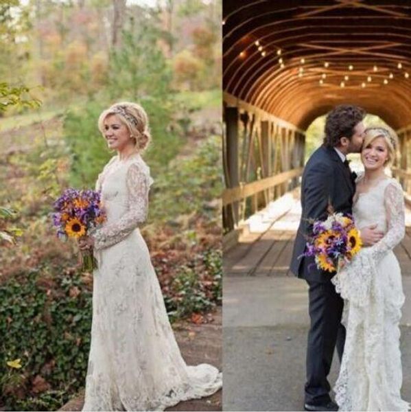 Весна Старинные Келли Кларксон Страна Свадебные Платья С Длинными Рукавами Из Би
Весна Старинные Келли Кларксон Страна Свадебные Платья С Длинными Рукавами Из Би