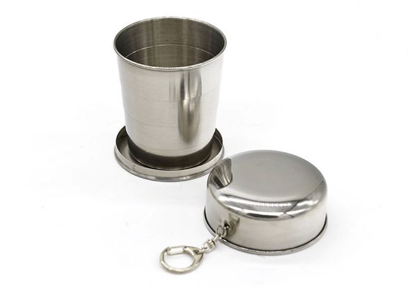 240ml stainless steel folding telescopic collapsible water cup beer mug outdoor travel camping supplies new arrival foldable drinkware
240ml stainless steel folding telescopic collapsible water cup beer mug outdoor travel camping supplies new arrival foldable drinkware