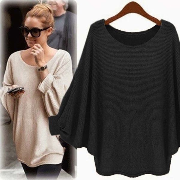 wholesale-2015 womens fall autumn fashion women pullovers long sleeve sweater casual dress knitting clothes, White;black
wholesale-2015 womens fall autumn fashion women pullovers long sleeve sweater casual dress knitting clothes, White;black