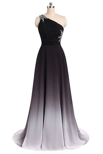 2017 new elegant black white gradient prom dresses with beads appliques floor-length party dresses formal gowns vestido de festa qs1087
2017 new elegant black white gradient prom dresses with beads appliques floor-length party dresses formal gowns vestido de festa qs1087