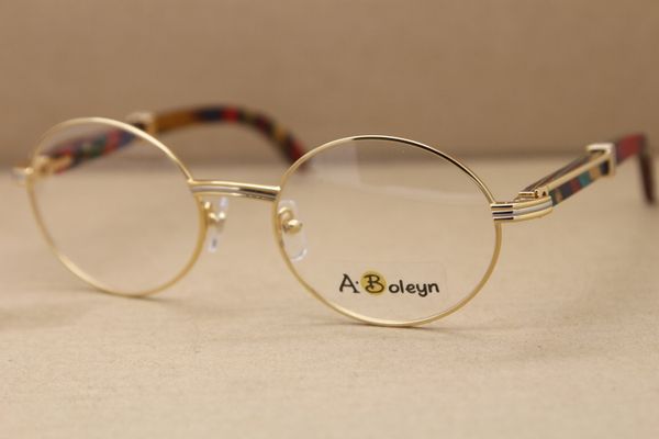 wholesale 7550178 gold peacock wood eyeglasses frame designer glasses women with box lenses men black size:57-22-140mm, Silver
wholesale 7550178 gold peacock wood eyeglasses frame designer glasses women with box lenses men black size:57-22-140mm, Silver