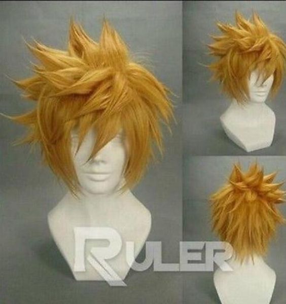 gt;>> new short kingdom hearts birth by sleep-ventus golden cosplay wig, Black;brown
gt;>> new short kingdom hearts birth by sleep-ventus golden cosplay wig, Black;brown