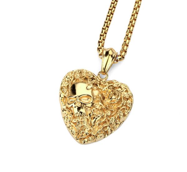 new arrival pendant necklace heart-shaped skull pendants & necklaces skull punk rock style steel hip hop jewelry men women, Silver
new arrival pendant necklace heart-shaped skull pendants & necklaces skull punk rock style steel hip hop jewelry men women, Silver