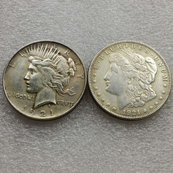 morgan 1921 / 1921 peace dollar two face coin interesting magic coins gifts home accessories silver coins
morgan 1921 / 1921 peace dollar two face coin interesting magic coins gifts home accessories silver coins