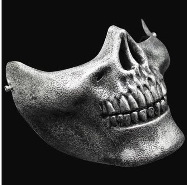 new design half face skeleton warriors halloween masks protective skull mask of terror halloween masquerade cs games masks
new design half face skeleton warriors halloween masks protective skull mask of terror halloween masquerade cs games masks