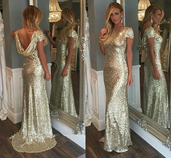 sparkly sequined 2020 evening dresses backless short sleeve long sheath party dresses sweep train custom size, Black;red
sparkly sequined 2020 evening dresses backless short sleeve long sheath party dresses sweep train custom size, Black;red