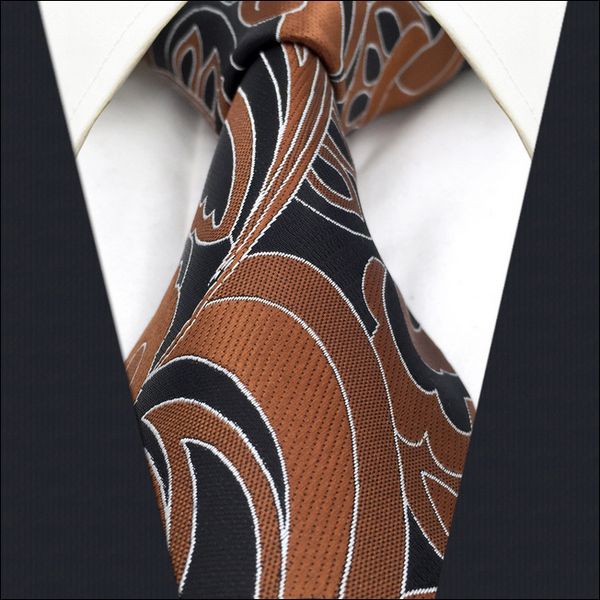 b21 classic necktie abstract brown extra mens for long fashion ties tie silk male black wedding size dtjmx, White;black
b21 classic necktie abstract brown extra mens for long fashion ties tie silk male black wedding size dtjmx, White;black