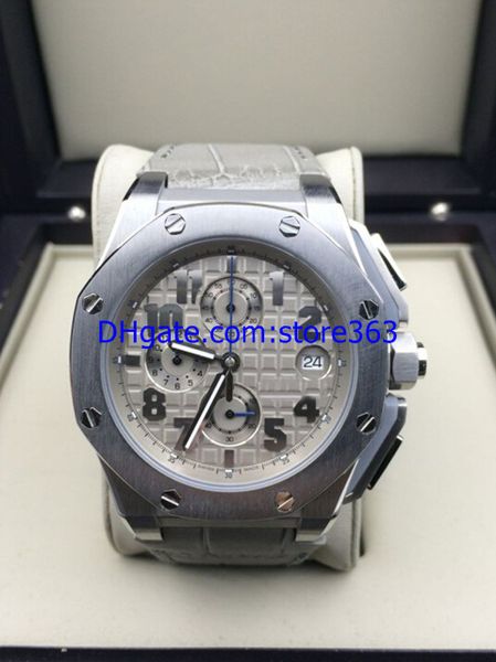 luxury lebron james mens watch gray leather quartz movement chronograph working men's watches, Slivery;brown
luxury lebron james mens watch gray leather quartz movement chronograph working men's watches, Slivery;brown