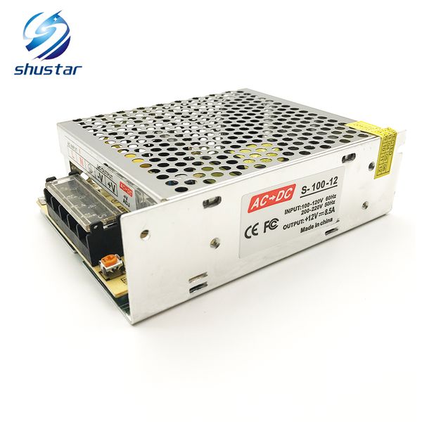 оптовые трансформаторы освещения 8.5 a 100w 85v-265v ac to dc 12v переключатель адаптер питания конвертер для rgb светодиодные полосы света
оптовые трансформаторы освещения 8.5 a 100w 85v-265v ac to dc 12v переключатель адаптер питания конвертер для rgb светодиодные полосы света
