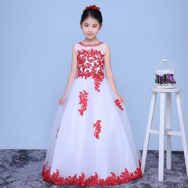 new arrival flower girl dresses little girls kids/child dress with appliques party pageant communion dress for wedding, White;blue
new arrival flower girl dresses little girls kids/child dress with appliques party pageant communion dress for wedding, White;blue