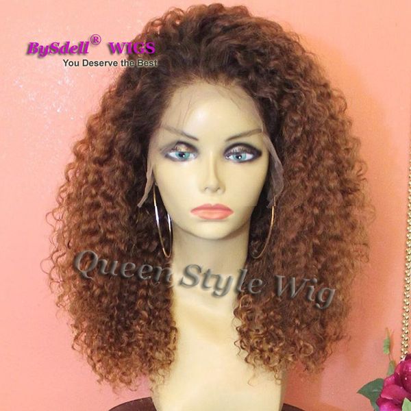 New Synthetic Heat Resistant Lace Front Wig Black Rooted Ombre Brown Color Kinky Curly Hair Lace Front Wigs for Black Women
New Synthetic Heat Resistant Lace Front Wig Black Rooted Ombre Brown Color Kinky Curly Hair Lace Front Wigs for Black Women