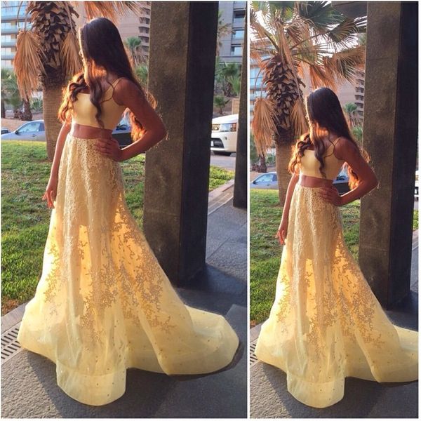 custom made two pieces lace prom dress spaghetti straps evening dress sleeveless party gown lace prom dress high quality, Black
custom made two pieces lace prom dress spaghetti straps evening dress sleeveless party gown lace prom dress high quality, Black