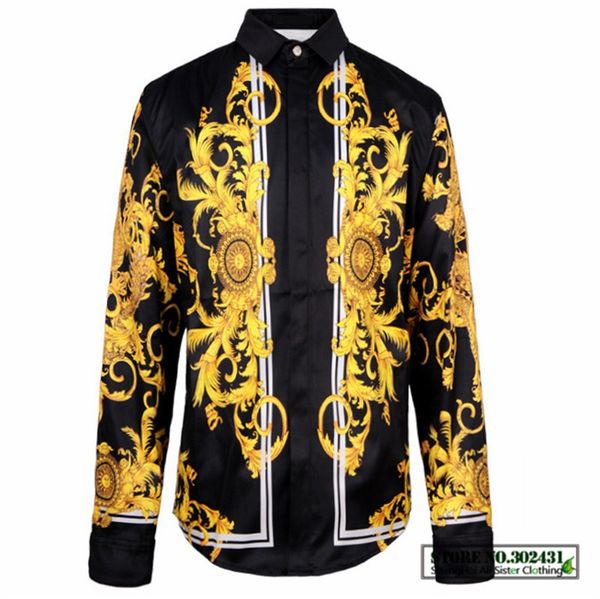 wholesale wave of men floral print colour mixture casual harajuku shirts long-sleeved patchwork men's medusa shirts ing, White;black
wholesale wave of men floral print colour mixture casual harajuku shirts long-sleeved patchwork men's medusa shirts ing, White;black