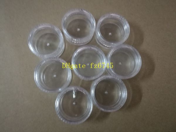 50pcs/lot 5g clear empty jar ,5ml plastic box packaging nail bottle cream pot ,nail art glitter powder case
50pcs/lot 5g clear empty jar ,5ml plastic box packaging nail bottle cream pot ,nail art glitter powder case