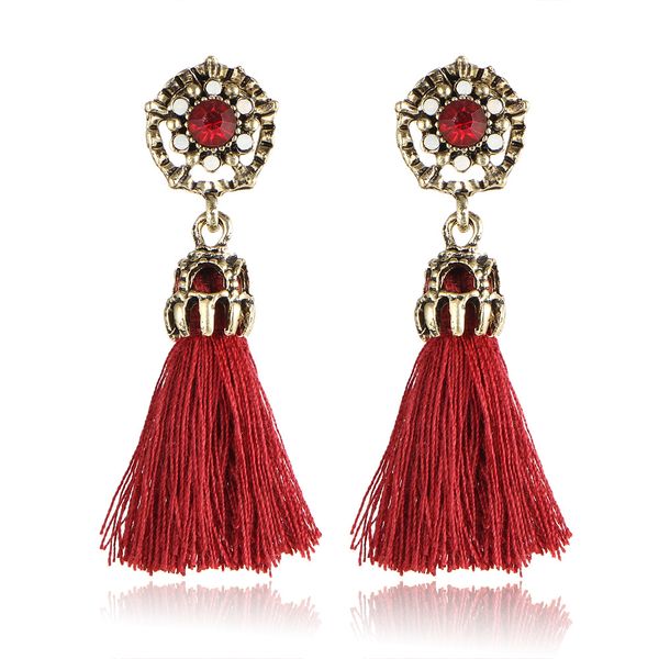 europe & usa big brand korean cotton tassel earrings personality fashion ethical retro style alloy crystal dangle earrings for women
europe & usa big brand korean cotton tassel earrings personality fashion ethical retro style alloy crystal dangle earrings for women