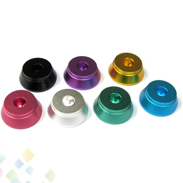 High quality Atomizer Metal Base Display Aluminum Holder for 510 Atomizer 510 Thread Clearomizer DHL Free