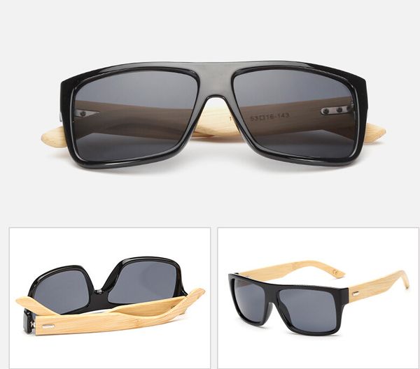 wholesale- gafas de sol brand design classic 2016 bamboo sunglasses mens women real bamboo sun glasses mirror matte black uv400 oculos, White;black
wholesale- gafas de sol brand design classic 2016 bamboo sunglasses mens women real bamboo sun glasses mirror matte black uv400 oculos, White;black