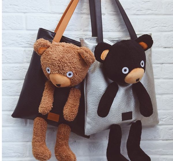 plush bear. handbag. casual fashion bag. women's bags. girls. cartoon. big. pu. soft. shoulder bags.totes. bucket
plush bear. handbag. casual fashion bag. women's bags. girls. cartoon. big. pu. soft. shoulder bags.totes. bucket