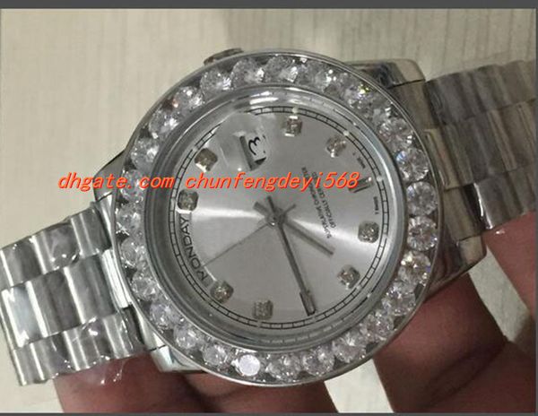 fashion luxury watches stainless steel men's 36mm 18k white diamond dial & bezel 2yr automatic men's watch wristwatch, Slivery;brown
fashion luxury watches stainless steel men's 36mm 18k white diamond dial & bezel 2yr automatic men's watch wristwatch, Slivery;brown