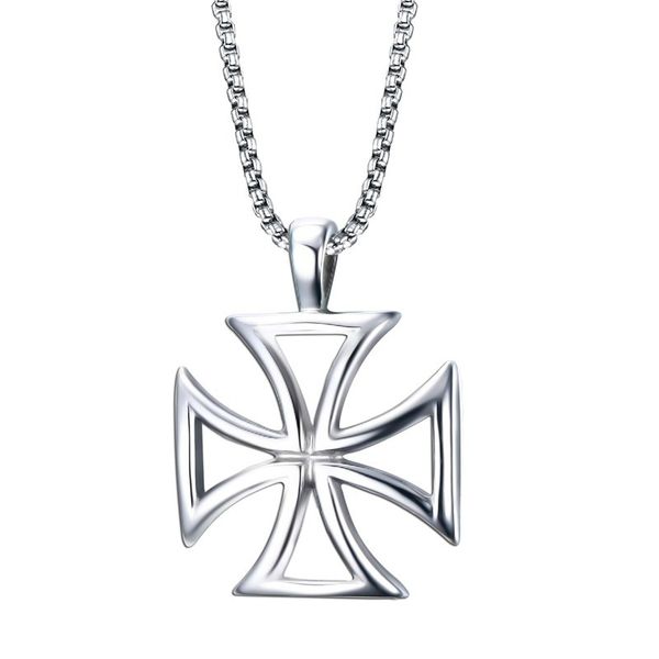 mens necklace stainless steel vintage hollow maltese iron cross pendant necklace knights templar cross fashion jewelry pn-722, Silver
mens necklace stainless steel vintage hollow maltese iron cross pendant necklace knights templar cross fashion jewelry pn-722, Silver