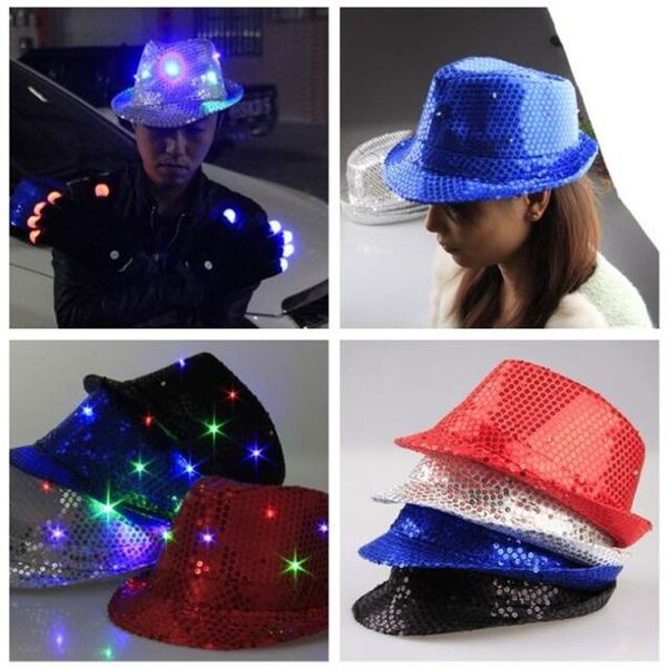 new design flashing light up led fedora trilby sequin fancy dress dance party hat led hip-hop jazz lamp luminous hat
new design flashing light up led fedora trilby sequin fancy dress dance party hat led hip-hop jazz lamp luminous hat