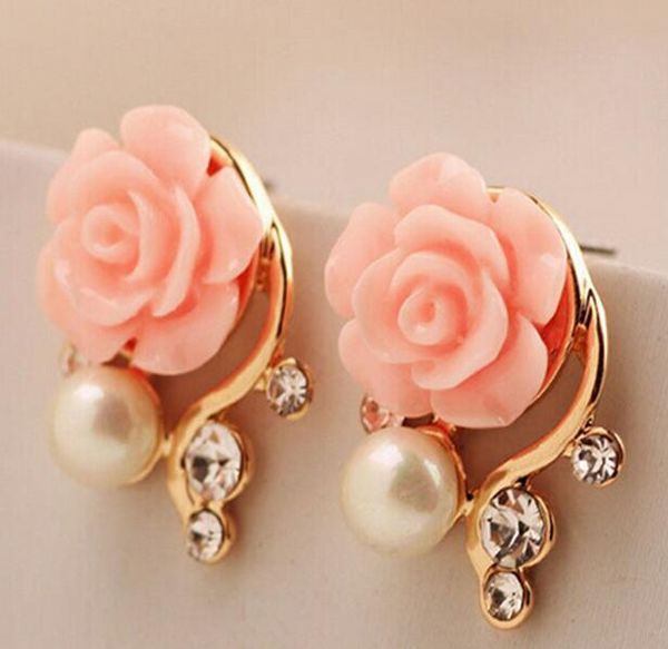 jewelry new brand design alloy rose pearl stud earrings for women 2017 new accessories g544, Golden;silver
jewelry new brand design alloy rose pearl stud earrings for women 2017 new accessories g544, Golden;silver