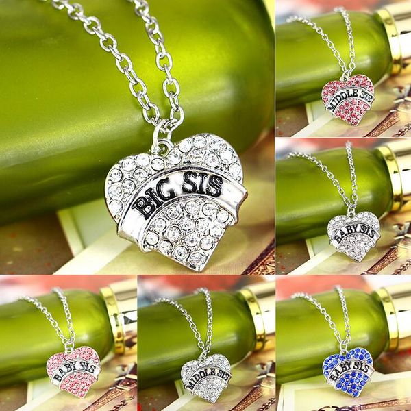 selling big sis little sis peach heart diamond pendant necklace wfn031 (with chain) mix order 20 pieces a lot, Silver
selling big sis little sis peach heart diamond pendant necklace wfn031 (with chain) mix order 20 pieces a lot, Silver