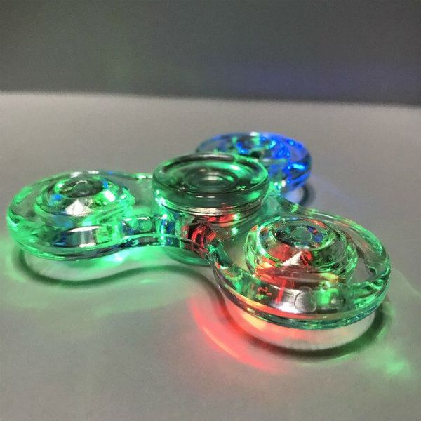 luminous glitter jelly crystal trispinner colorful clear led fidget spinner with lamp rotating gyro finger toy independent switch light up
luminous glitter jelly crystal trispinner colorful clear led fidget spinner with lamp rotating gyro finger toy independent switch light up