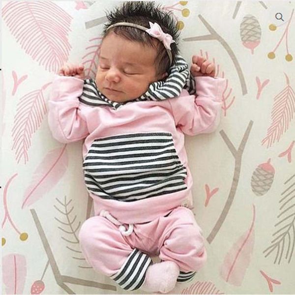 2 colors newborn spring autumn ins baby clothes striped hoodie long sleeve hoodie+long pants 2pcs children striped outfits sets a01, White
2 colors newborn spring autumn ins baby clothes striped hoodie long sleeve hoodie+long pants 2pcs children striped outfits sets a01, White