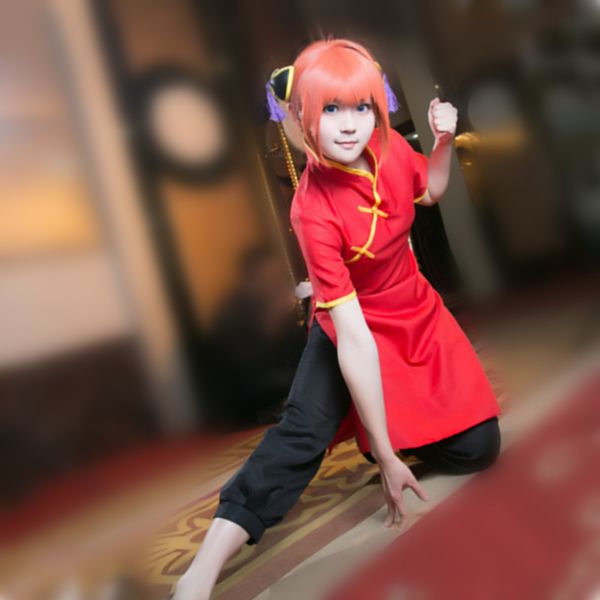 kagura cosplay costumes red cheongsam black trousers japanese anime gintama clothing masquerade/mardi gras/carnival costumes
kagura cosplay costumes red cheongsam black trousers japanese anime gintama clothing masquerade/mardi gras/carnival costumes