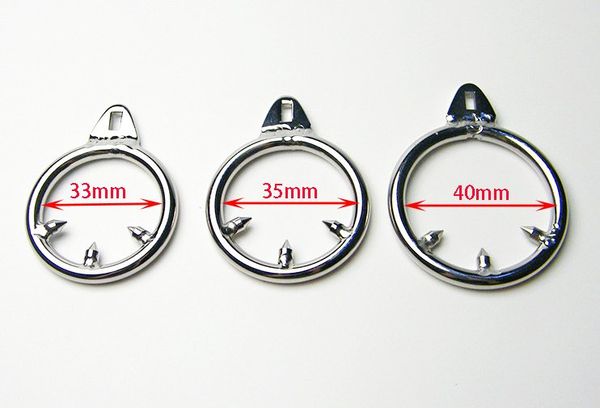 new spikes anti-off ring for new design chastity cage new stainless steel chastity devices for men
new spikes anti-off ring for new design chastity cage new stainless steel chastity devices for men