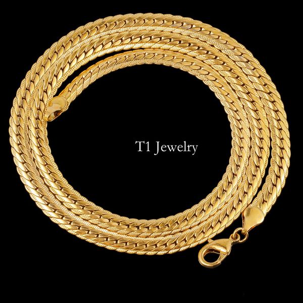 twist chain copper snake choker 71cm length necklace collar long chain clavicle necklace women vintage jewelry gold 6mm wheat necklaces, Silver
twist chain copper snake choker 71cm length necklace collar long chain clavicle necklace women vintage jewelry gold 6mm wheat necklaces, Silver