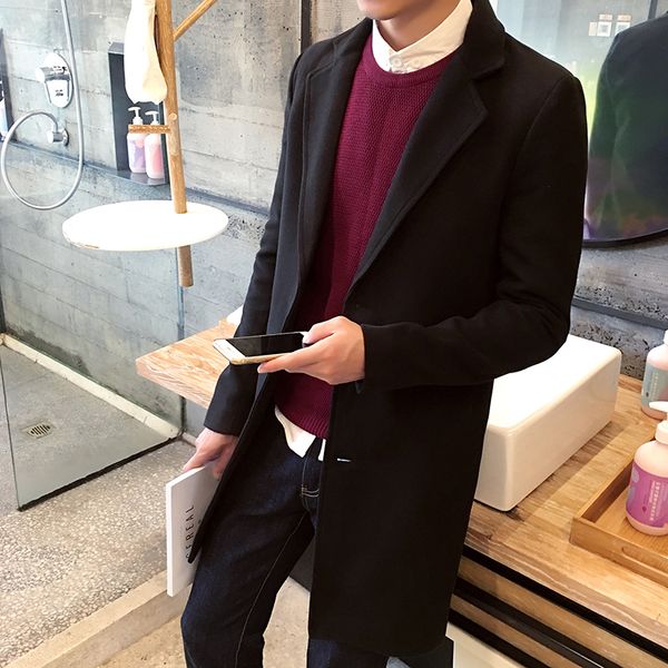 men's trench coats jacket paragraph dust coat grows in the plus-size woollen overcoat woolen cloth designer, Tan;black
men's trench coats jacket paragraph dust coat grows in the plus-size woollen overcoat woolen cloth designer, Tan;black
