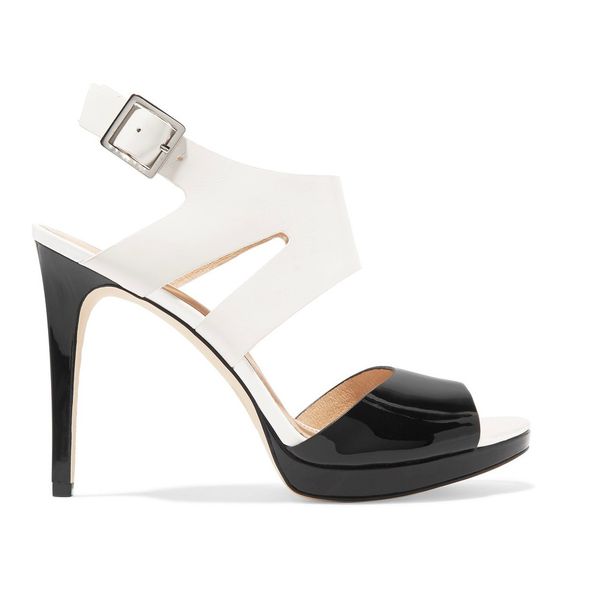 zandina womens fashion shoes 10cm high heel summer beach patent leather sandals for party prom white, Black
zandina womens fashion shoes 10cm high heel summer beach patent leather sandals for party prom white, Black