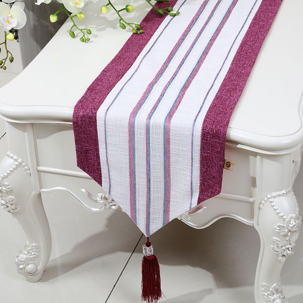 stripe extra long patchwork table runner linen classic high end modern simple tea table cloth dining table protective pads placemat 280x33
stripe extra long patchwork table runner linen classic high end modern simple tea table cloth dining table protective pads placemat 280x33