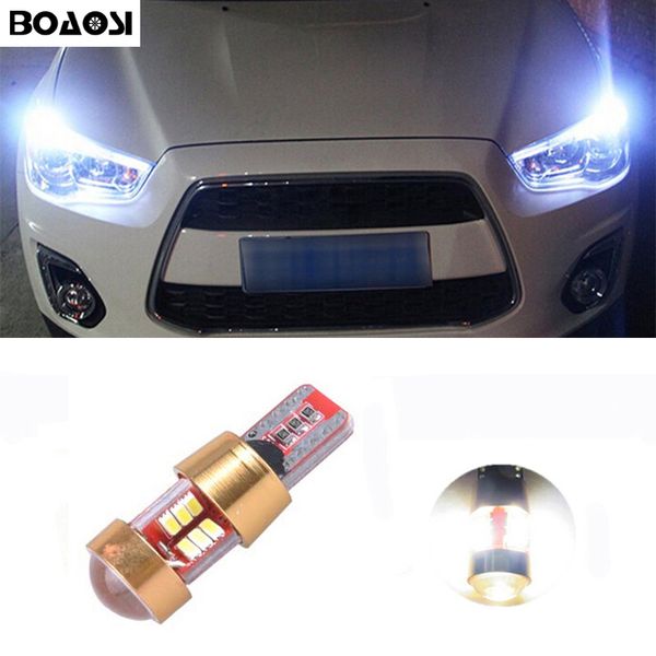 

BOAOSI Car Canbus LED T10 W5W Clearance Parking Light Wedge Lights For Mitsubishi asx lancer 10 outlander 2013 pajero l200 Expo