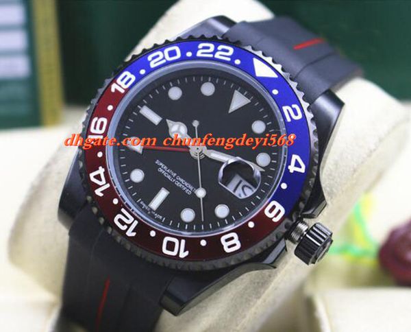 fashion luxury 116719 pvd coating red blue ceramic bezel rubber bracelet 40mm automatic movement men watches new arrival, Slivery;brown
fashion luxury 116719 pvd coating red blue ceramic bezel rubber bracelet 40mm automatic movement men watches new arrival, Slivery;brown