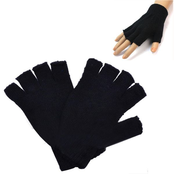 wholesale- 100% brand new and 1pair winter men black onesize knitted stretch fingerless gloves comfortable, Blue;gray
wholesale- 100% brand new and 1pair winter men black onesize knitted stretch fingerless gloves comfortable, Blue;gray