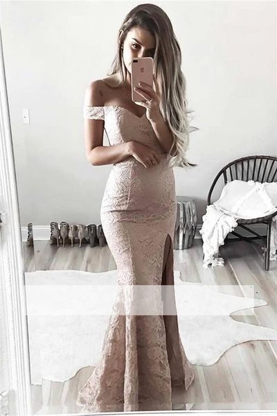 2017 off-the-shoulder front lace applique mermaid evening dresses short sleeves formal party gowns prom dresses custom made, Black;red
2017 off-the-shoulder front lace applique mermaid evening dresses short sleeves formal party gowns prom dresses custom made, Black;red