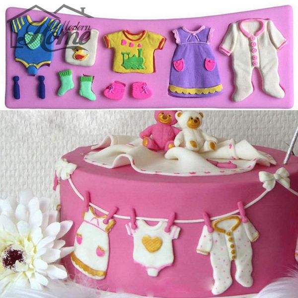 wholesale- baby clothes clothesline shape silicone cake mold chocolate mould fondant cake decorating tool baking sugarcraft kitchen decor
wholesale- baby clothes clothesline shape silicone cake mold chocolate mould fondant cake decorating tool baking sugarcraft kitchen decor