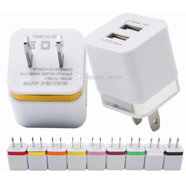 for iphone wall charger adapter double usb mobile phone charging adapter 5v 2.1a universal home charger for cellphones without packaging
for iphone wall charger adapter double usb mobile phone charging adapter 5v 2.1a universal home charger for cellphones without packaging