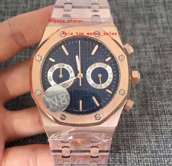the latest version watches quartz rose gold stainless steel blue dial automatic display date week mens watches, Slivery;brown
the latest version watches quartz rose gold stainless steel blue dial automatic display date week mens watches, Slivery;brown
