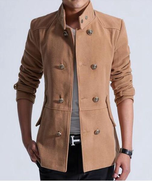 men qiu dong han edition fashion in europe and the new woolen cloth long double-breasted trench coat / m-3xl, Black
men qiu dong han edition fashion in europe and the new woolen cloth long double-breasted trench coat / m-3xl, Black
