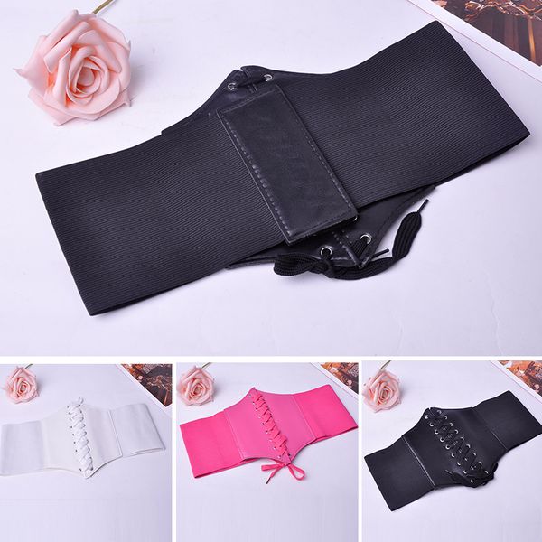 wholesale- 2015 new women's slim elastic buckle wide waistband waist belts adjustable corset leather lace up wide belt retro style ss03, Black;brown
wholesale- 2015 new women's slim elastic buckle wide waistband waist belts adjustable corset leather lace up wide belt retro style ss03, Black;brown
