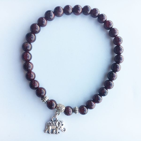 fine jewelry wholesale 6mm natural onyx garnet semi-precious stone beads elephant lucky charm bracelets women men gift, Golden;silver
fine jewelry wholesale 6mm natural onyx garnet semi-precious stone beads elephant lucky charm bracelets women men gift, Golden;silver